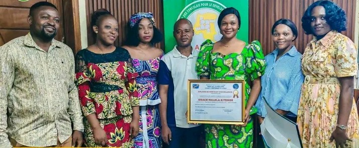 Promotion de la femme en RDC : Grâce Malela Kitenge distinguée pour son engagement